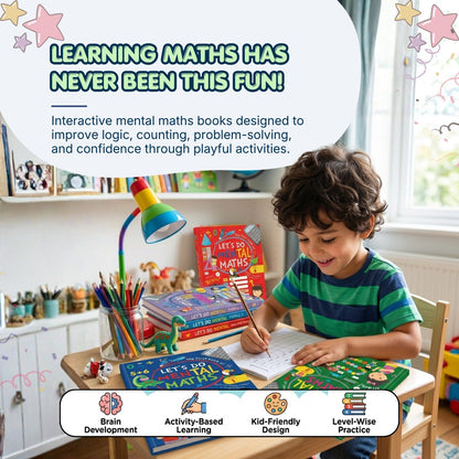 Let's Do Mental Maths – Early Learning Activity Book Set (Levels 1–4)