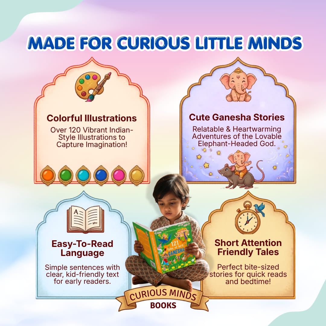 121 Tales of Lord Ganesha – A Collection of Inspiring Stories for Kids