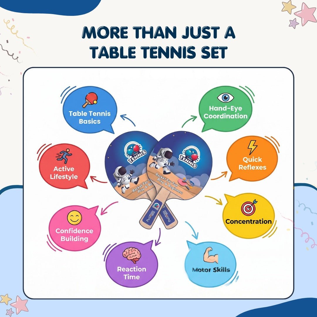 Ping Pong Paddles in Ping Pong Paddles & Sets – Interactive Reflex & Hand-Eye Coordination Toy