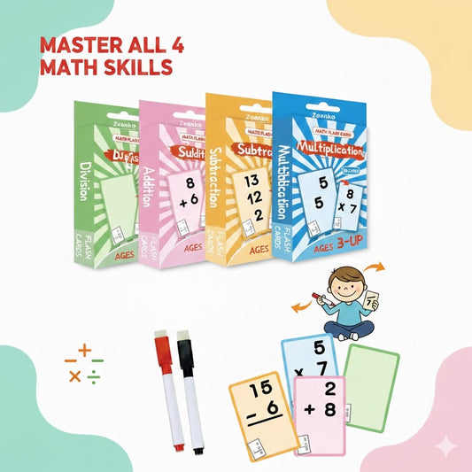 Arithmeti Flash Cards – Early Learning Educational Set (Ages 3+)