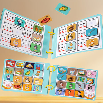 Phonics Quiet Book [Early Learning Educational Toy for Kids]