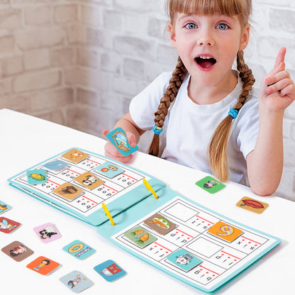 Phonics Quiet Book [Early Learning Educational Toy for Kids]