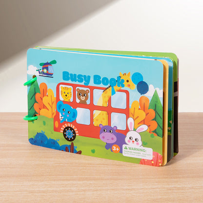 Busy Book for Kids [Early Learning & Educational Picture Book]