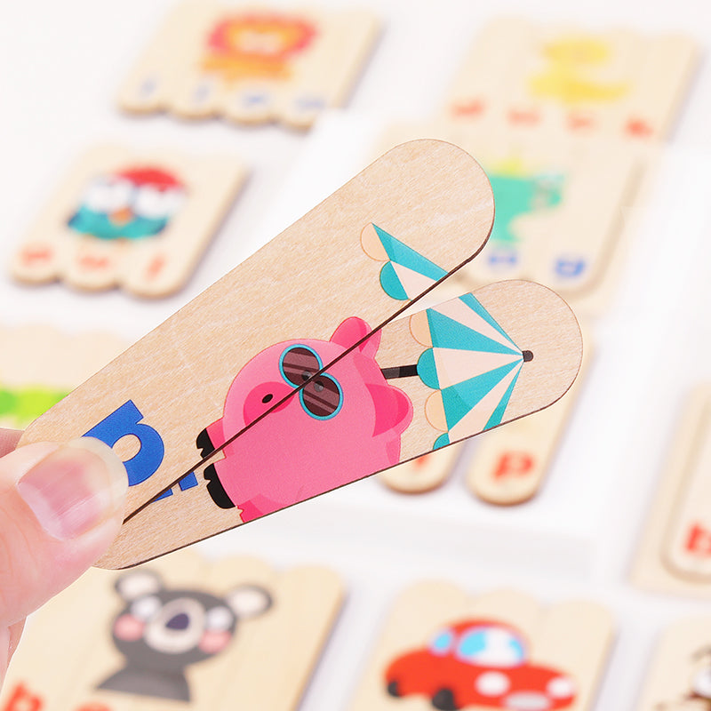 Spelling Word Game Puzzle [Letter Matching Toy for Kids]
