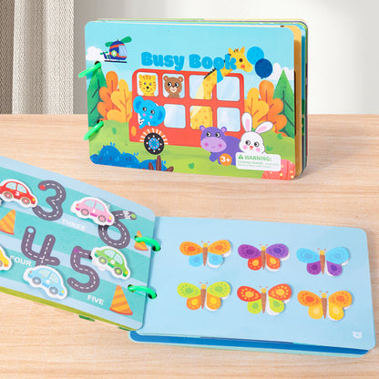 Busy Book for Kids [Early Learning & Educational Picture Book]