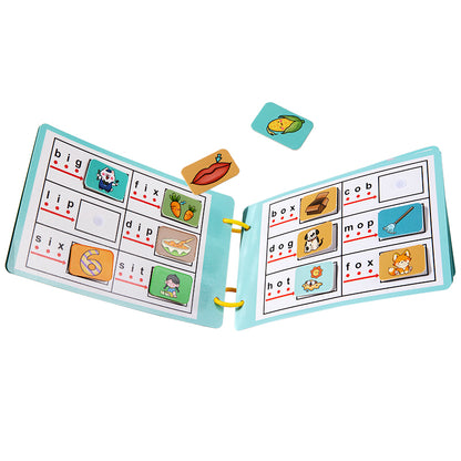 Phonics Quiet Book [Early Learning Educational Toy for Kids]
