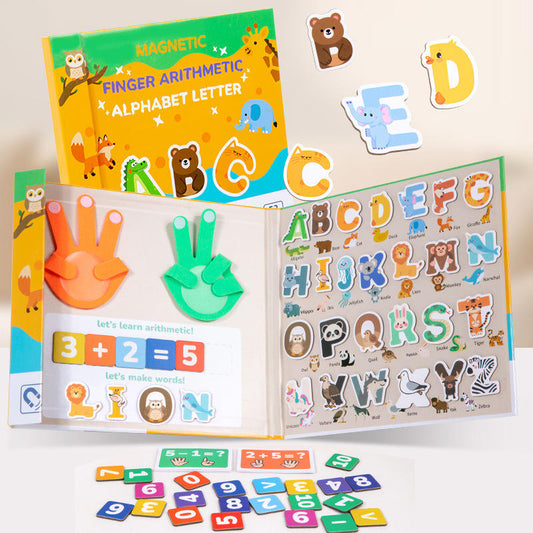 Magnetic Finger Arithmetic & Alphabet Learning Set