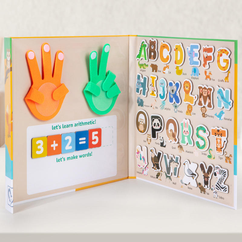 Magnetic Finger Arithmetic & Alphabet Learning Set