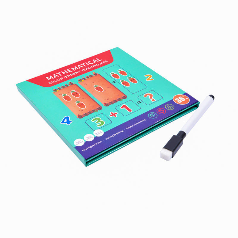 Magnetic Math & Literacy Learning Puzzle Set – Interactive Early Education Kit