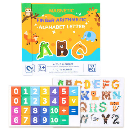 Magnetic Finger Arithmetic & Alphabet Learning Set