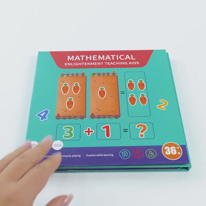 Magnetic Learning Board Set | Improve Counting, Reading & Focus | Ages 3+